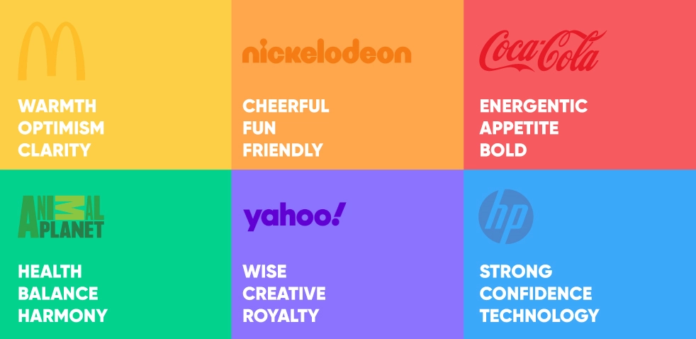 colors of popular brands